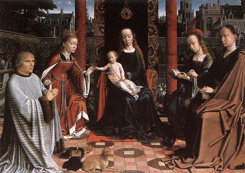 Gerard David The Mystic Marriage of St Catherine China oil painting art